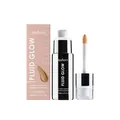 Iluminador líquido Zephoco Fluid Glow de larga duración en tono Golden Bronze con aplicador - Oro Bronce / 28ml