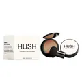 Cuscino fondotinta idratante a lunga durata per pelle scura con confezione marca HUSH - 18g*1 con 1 piumino a fungo / carnagione scura