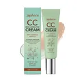 Zephoco CC Red Corrector Cream με Centella Asiatica και αντηλιακή προστασία SPF 25 - 15ml / Πράσινο
