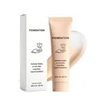 Natural color long-wear liquid foundation with SPF 50, 30g tube and box packaging. - 30.00g / Natural Color