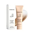 Color-changing long-wear liquid foundation in dark skin tone, SPF 50, 30g/1oz tube - 30.00g / Deep Skin