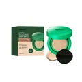Zephoco ματ cushion foundation πλήρους κάλυψης σε ιβουάρ λευκό με επαγγελματική συσκευασία - Συσκευασία 15g / Ιβουάρ