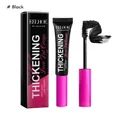 EELHOE Schwarzes Brow Tint Cream mit Haarähnlichen Fasern für Natürliche Definition - Schwarz