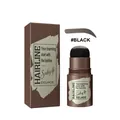 EELHOE haarlijn en wenkbrauwstempel in #BLACK voor een natuurlijke invulling - Zwart