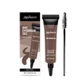 Zephoco brown waterproof eyebrow gel with long-lasting formula and brush applicator - Eyebrow Gel and Brush Set / 15.00g / Brown