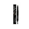 ZEPHOCO dual-ended 2-in-1 eyebrow stick in light brown for natural brow shaping. - 1 Piece / Dark Brown