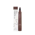 ZEPHOCO waterproof four-prong microblade eyebrow pencil series in dark brown finish - 2ml / Dark Brown
