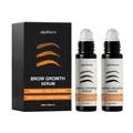 Zephoco Rosemary Brow Growth Serum set with two 10ml roll-on bottles and black box - Roll-on Set / 20ml (10ml*2)