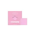 Palette d'ombres à paupières Zephoco rose mat avec design d'étoile sur fond blanc - 1.8g / Rose Mat