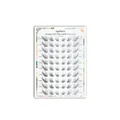 Zephoco wispy fox eye lash clusters 60 pieces set, glue-free false eyelash extensions - 60 Clusters