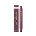 Zephoco professional 2-in-1 purple eyeshadow liner pen with smudge tool and packaging box - 2.0g / Golden Tigers Eye