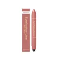 Zephoco waterproof 2-in-1 eyeshadow liner stick in rose gold finish with sponge tip - 2.0g / Rose Gold