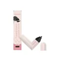 Zephoco black double ended eyeliner stamp with packaging for precise makeup application. - Black
