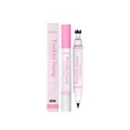 Zephoco 2-σε-1 αδιάβροχο eyeliner και σφραγίδα φακίδων σε καφέ απόχρωση με κουτί - 3.2ML / Καφέ