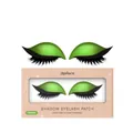 Patch per ciglia ombretto verde professionale per un trucco rapido del marchio Zephoco - Confezione da 1 paio / Verde