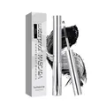 Professional Lumavire waterproof curling mascara in black with elegant silver tube - 3.5g / Black