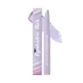 Ombretto stick viola perlato a lunga durata con applicazione fluida e scatola - Confezione da 2g / Rosa Viola Perlato