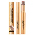 Three-color pearlescent eyeshadow stick by zephoco in coffee-orange for long-lasting makeup - Coffee-Orange Pearlescent
