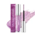 Zephoco shimmering purple mascara with 3ml capacity shown with packaging and swatch - 3ml / Purple