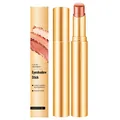 Langanhaltender schimmernder orange-brauner Lidschatten-Stick mit wasserfestem Farbverlauf - Schimmer Orangebraun (Peach Tones) / 3.5g