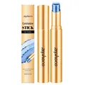 Zephoco professional long-lasting blue gradient eyeshadow stick with waterproof metallic finish - 3.5g / Ice Crystal Grape Blue
