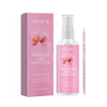 EELHOE 60ml gentle press on nail remover spray enriched with Vitamin E and wood stick - 60ml with Remover Stick