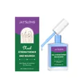 JAYSUING blauer Nagelstärker und pflegende Flüssigkeit 15 ml mit Verpackungsbox und Pinsel - Blau