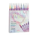 Set de 12 rotuladores de uñas con punta fina de 0,5 mm para grafiti y arte de uñas DIY - 12 Piezas
