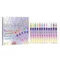 Set de 12 rotuladores para nail art DIY con punta fina de 0,5 mm para diseños manicura - 12 Piezas