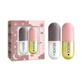 Professionelle Tag- und Nacht-Lippenpflegekapseln für tiefe Feuchtigkeit und Volumen - Tag Und Nacht Kapsel Set / 2 Stück/Packung
