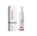 Dettaglio del balsamo labbra schiumogeno EELHOE con applicatore e confezione bianca. - 7.5ml