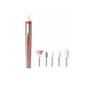 Set professionale di fresa per unghie elettrica con 5 punte intercambiabili in oro rosa - Set Di 5 Testine / Oro rosa