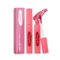 Zephoco roze matte peel off lipliner set met vloeibare veeg en professionele applicator - 3.8ml / Felroze