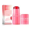 EELHOE Water Jelly Tint Stick blush and lip stain in red for a natural healthy glow - Red