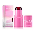 EELHOE pink Water Jelly Tint Stick for cheeks and lips with moisturizing finish 5g size - Rose Pink
