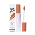 Hydraterende lippenolie in caramel peach nude brown met voedende spiegelglans afwerking - Perzik Nude Bruin (CARAMEL)