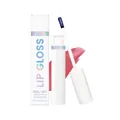 Peel-off lipgloss met witte applicator en holografische verpakking - 4ml / Koel Roze