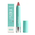 Barra de labios mate Zephoco Rose Petal con acabado de terciopelo en envase verde menta - 3.00g / Rosa intenso