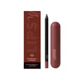 Langhoudende hydraterende lipampul en lippotlood make-upset in de kleur rozerood - Lipgloss en Lipliner Kit / Caramel Cotton
