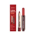 Set de Maquillaje de Labios Zephoco Marrón Rojizo con Delineador y Labial Mate - Dúo Delineador Y Labial / Marrón Rojizo