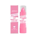 Barra de labios mate hidratante Zephoco en rosa vibrante con estuche de lujo a juego - 3.00g / Rosa