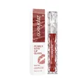 Zephoco pearly stay lip gloss in wine red shade with faceted tube packaging - 3ml