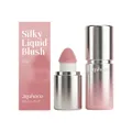 Zephoco pink silky liquid blush with soft sponge applicator and elegant gradient packaging - 4ml / Pink