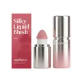 Zephoco silky liquid blush in red shade with integrated sponge for easy application - 4ml / Red