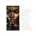 Professional EELHOPE glitter freckle tattoo patches for natural facial makeup, 6 pieces - 6pcs