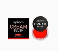 Blush crème soyeux rouge Zephoco en pot de 7,5g avec boîte d'emballage noire - 7.5g / Rouge