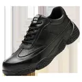 Zapatos de trabajo de seguridad negros transpirables aislados de 10kv para hombres - 36 / Modelo de verano 219 aislado 10KV anti-aplastamiento y anti-perforación / Negro