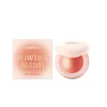 Zephoco silky orange powder blush with fine pigmented texture for daily commuting wear - 10.00g / Orange