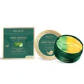 Mascarillas de ojos bicolor EELHOE de pepino dorado para ojeras e hidratación 60uds - Juego de 60 piezas