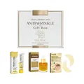 Set completo de cuidado facial antiarrugas con suero, crema y mascarillas para ojos - Set de Regalo Cuidado Facial / Set de tres piezas
